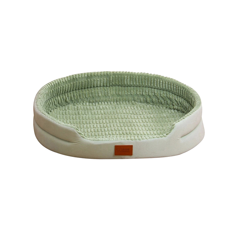 Plush cubile mat ac cattus nidum 