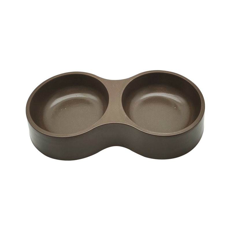 Dual Bowl Pet Feeder - Food & aqua Feder