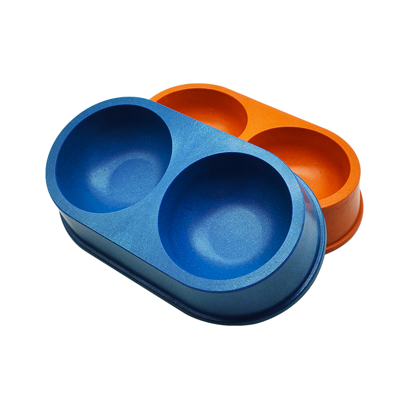 2 in 1 Bamboo Fibre Pet Feeding Crater